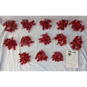 Pearl Red Tuscan Seamclips Leveling System - 132 Qty